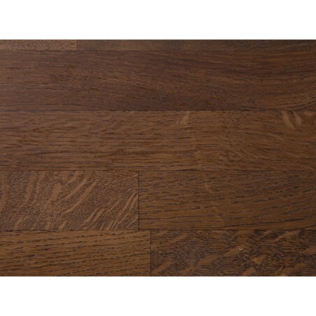 Stół do jadalni dębowy 180 x 85 cm ciemne drewno NATURA