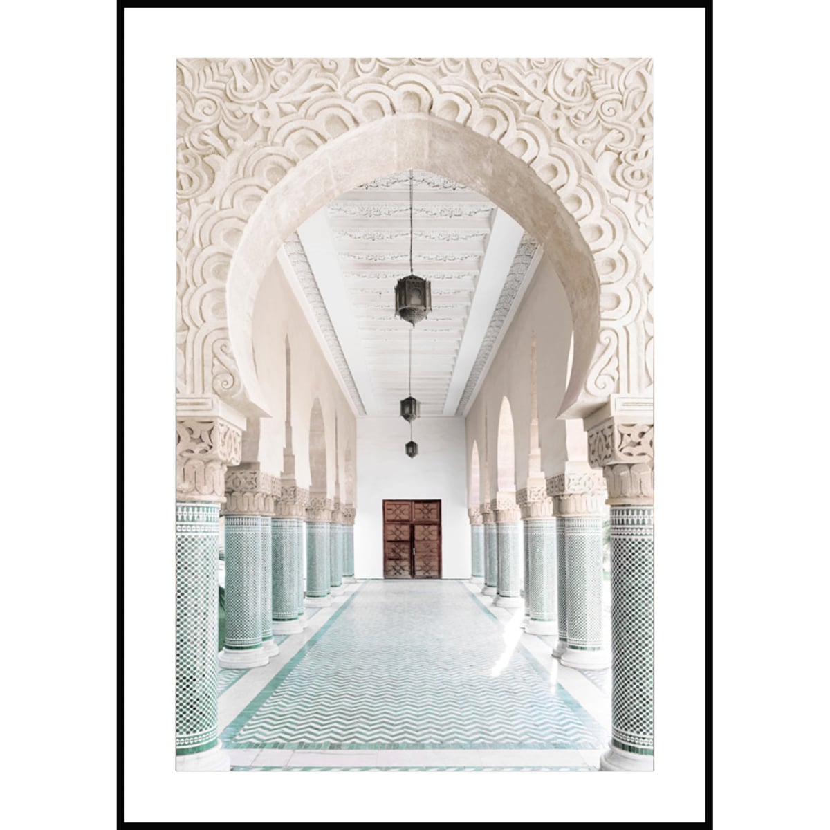 Poster Story, Plakat, Obraz - Marokański Łuk, wymiary 30 x 42 cm