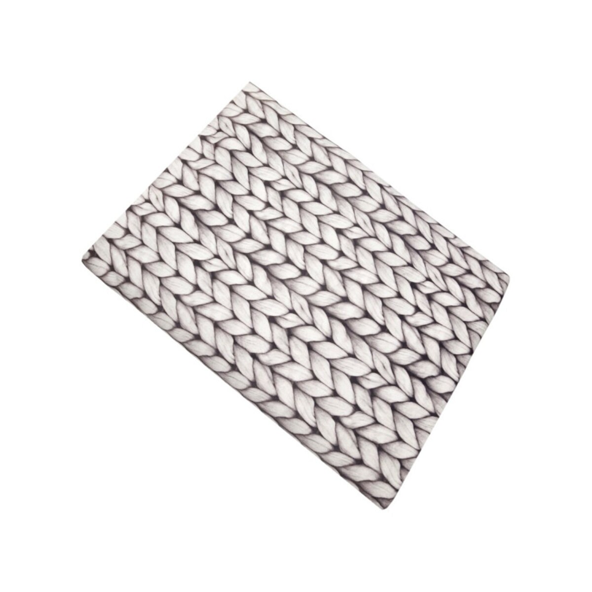 Narzuta drukowana 160x200 cm KNITT BEIGE