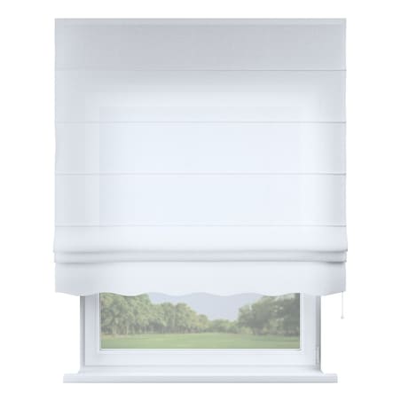 Roleta rzymska Florencja 120x160 prześwitująca, biała