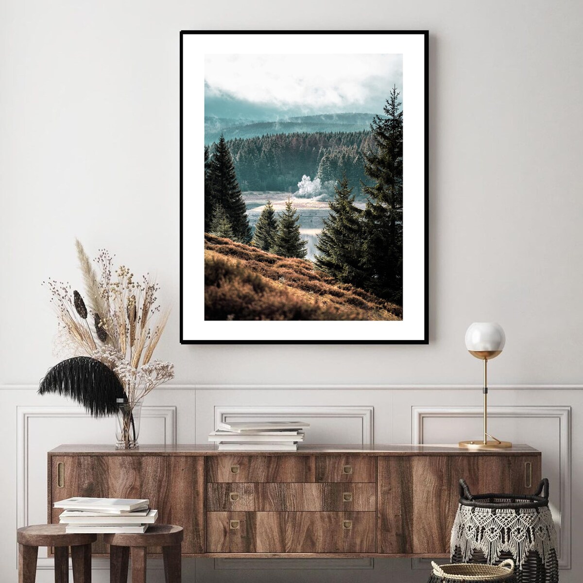 Poster Story, Plakat, Obraz - Dziewczyna z Dynią, wymiary 21 x 30 cm