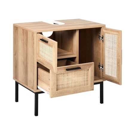 Szafka pod umywalkę ROSELL MDF Jasne drewno