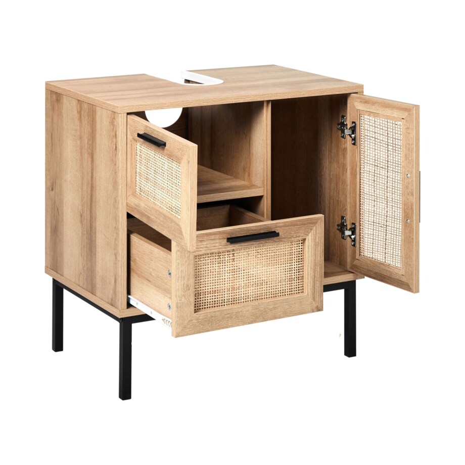 Szafka pod umywalkę ROSELL MDF Jasne drewno