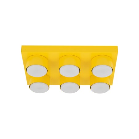 Lampa sufitowa BRIX YELLOW 11291 TK Lighting, nowoczesna, żółta