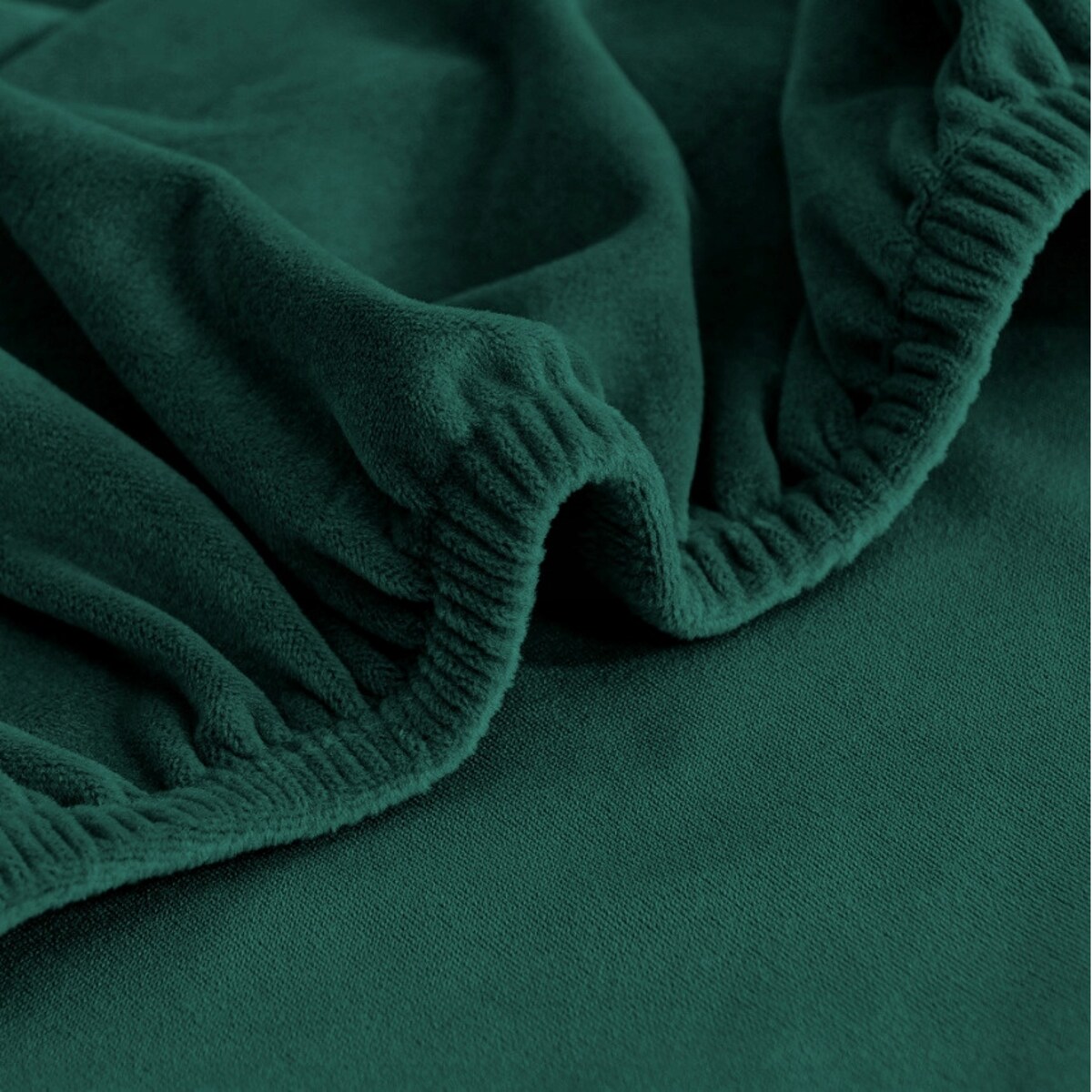 POKROWIEC NA KRZESŁO XL BUTELKOWA ZIELEŃ WELUR ELASTYCZNY [21DY]