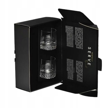 Krosno komplet do whisky Perfect Serve Fjord 2-elementowy
