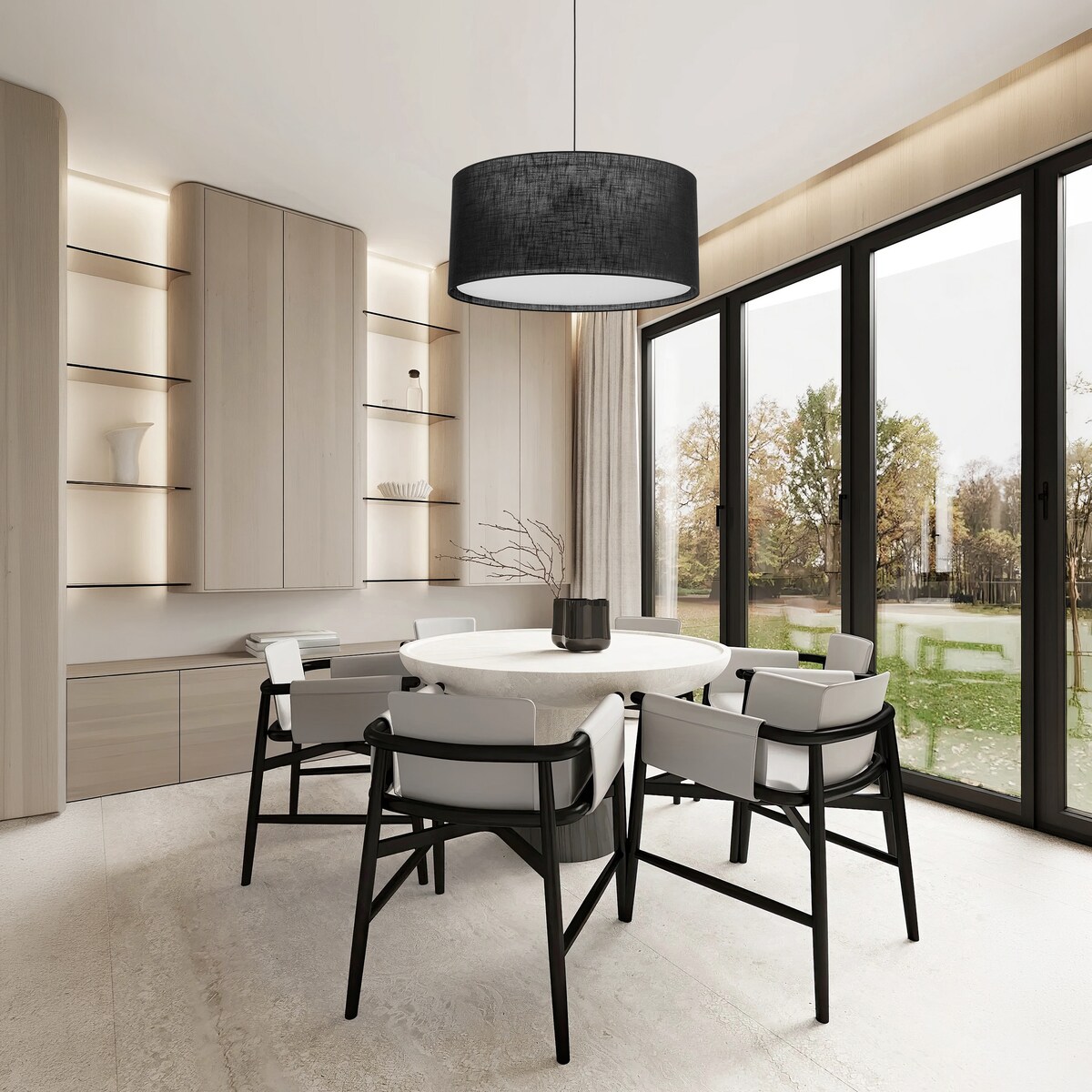 Nowoczesna lampa wisząca Largo Black 11486 TK Lighting