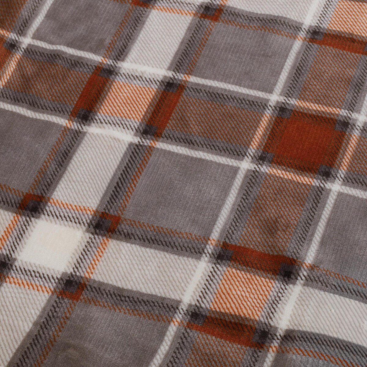 Koc w kratę, 200 x 150 cm