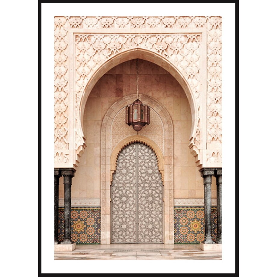 Poster Story, Plakat, Obraz - Meczet Hassana w Casablance w Maroko, wymiary 70 x 100 cm