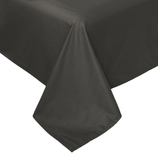 Prześcieradło Bawełniane Bez Gumki 140X250 Ciemno Szare