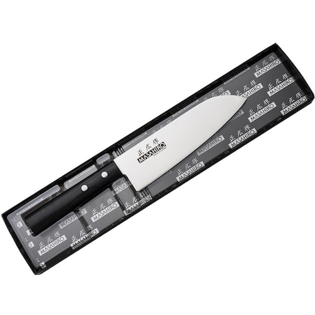 Masahiro nóż Sankei Santoku 165mm czarny 35841