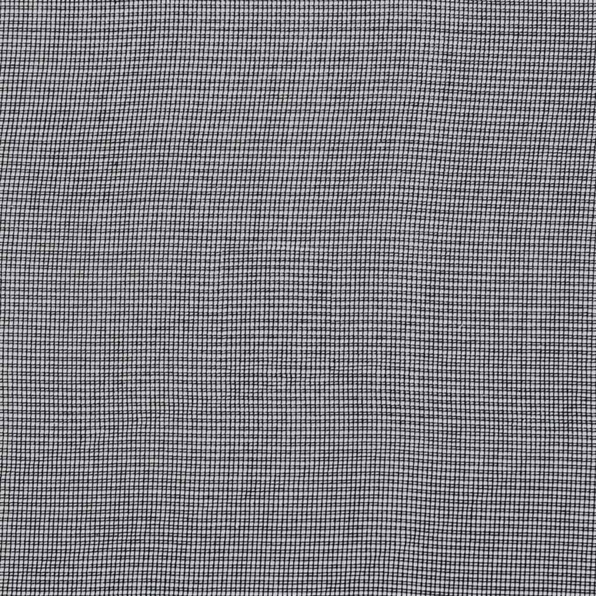 vidaXL Zasłony woalowe z kieszeniami na drążek 2 szt. czarne