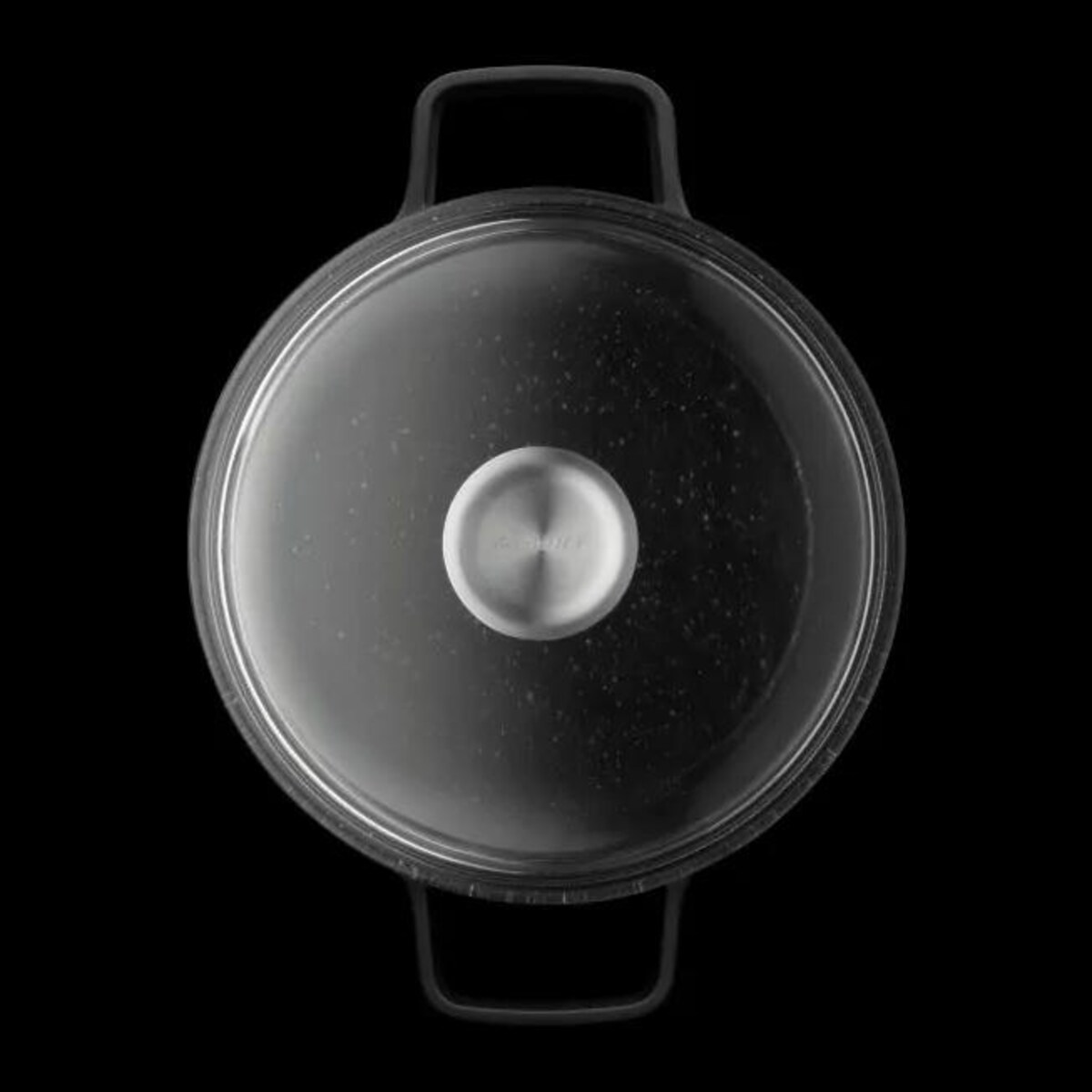 Garnek aluminiowy z pokrywką GEM 20cm z pełnym dnem na indukcję BergHOFF