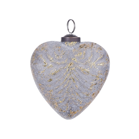 Zestaw 8 bombek FERIABLE Szkło Szary