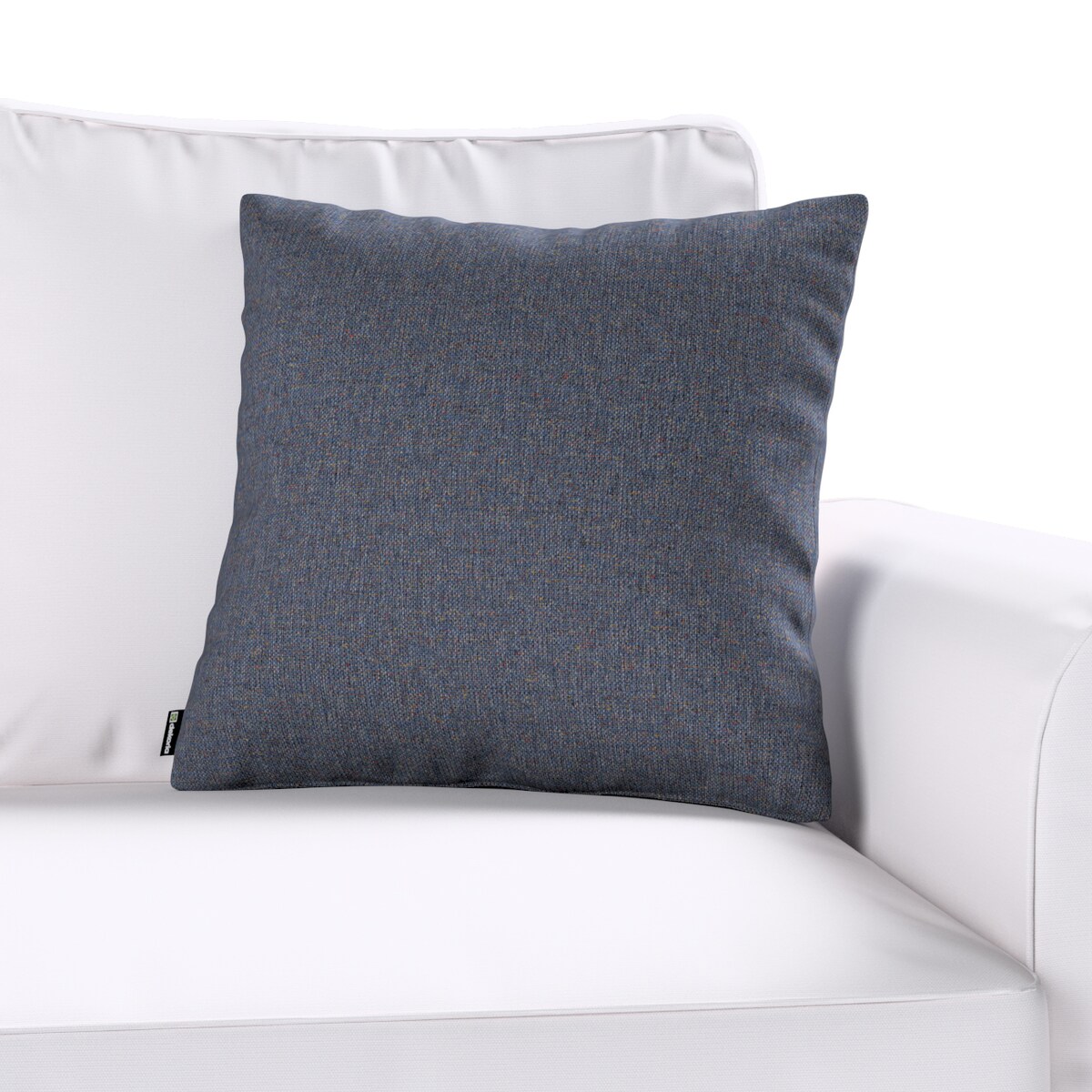 Poszewka Kinga na poduszkę 50x50 granatowy melanż