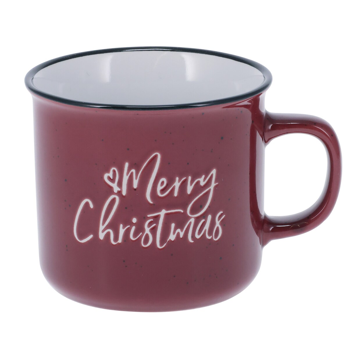Kubek Świąteczny Kamionka Do Kawy Herbaty Na Prezent Duży 285 Ml