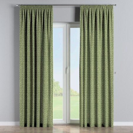 Zasłona na taśmie marszczącej 1 szt. 130x245 zielony