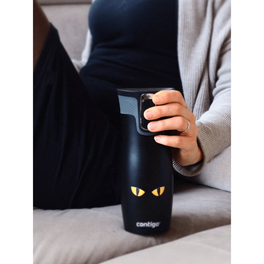 Kubek termiczny Contigo West Loop 2.0 470 ml - „Cat Eyes”