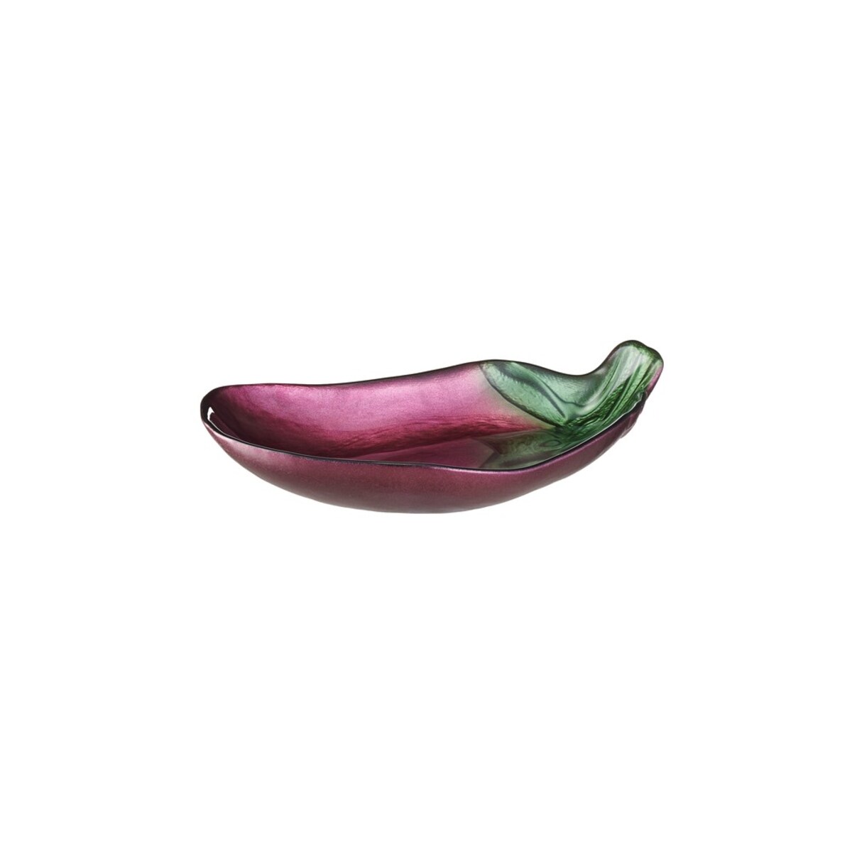 VILLA ITALIA Miseczka szklana 16,5 cm BAKŁAŻAN