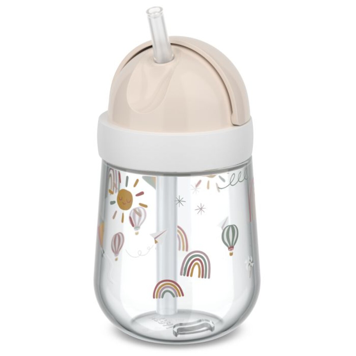 Kubek dziecięcy ze słomką 300ml Mio Sunshine & Rainbow 108014065245