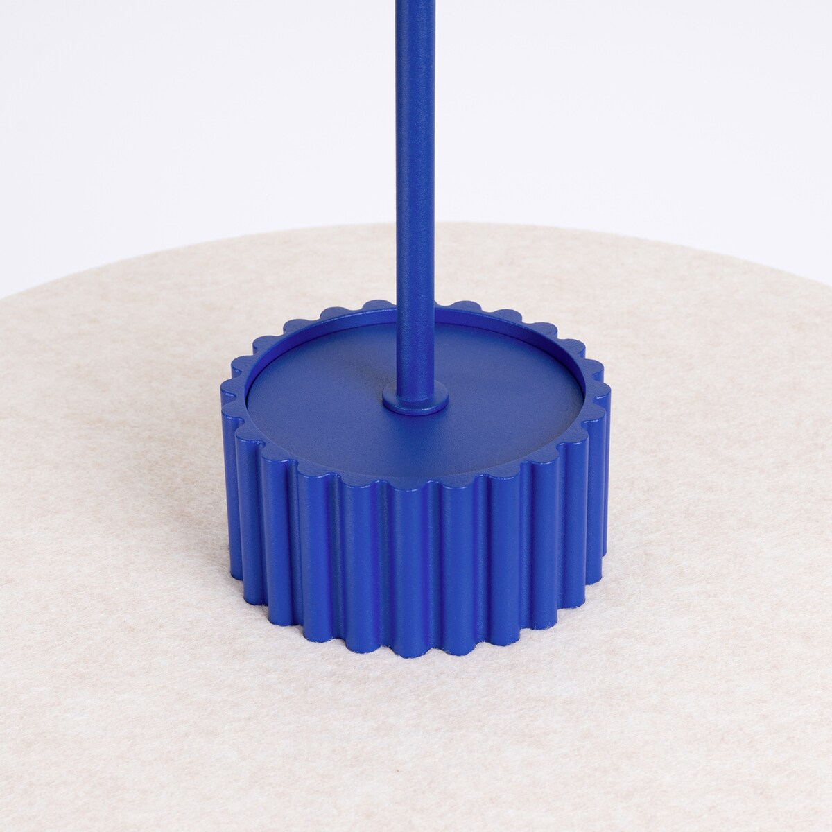 Lampa wisząca OVO 1 ultramaryna/beżowa filc Gx53