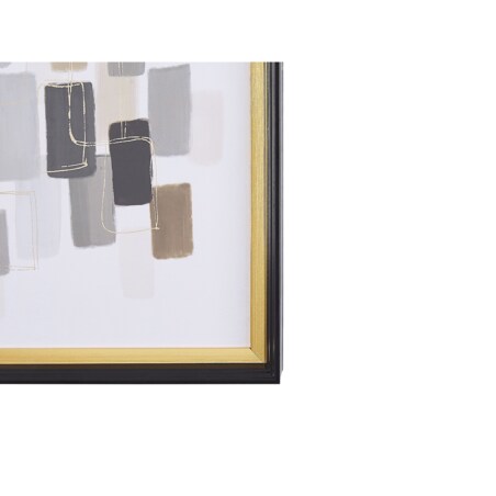 Obraz w ramie abstrakcja 30 x 40 cm wielokolorowy AREZA