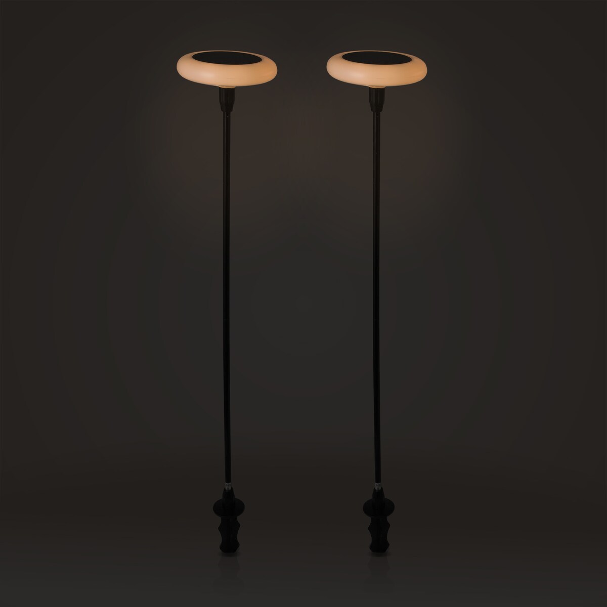 2X Lampa Solarna Led Wbijana Do Ogrodu Dekoracja Ogrodowa Czujnik Zmierzchu