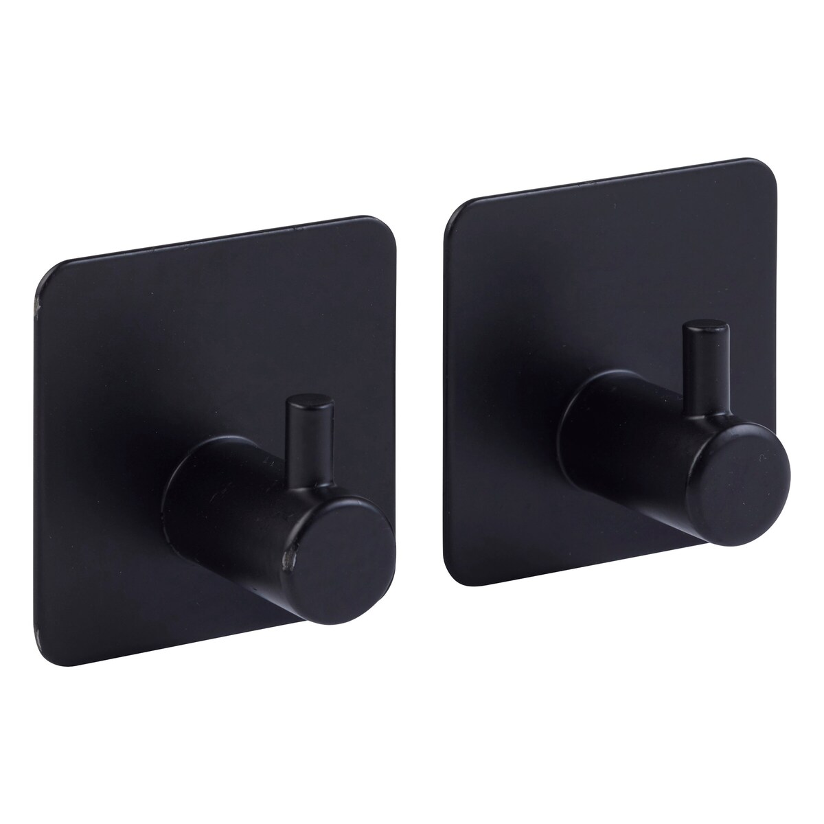 Zestaw 2 haczyków samoprzylepnych STIKY, stal nierdzewna