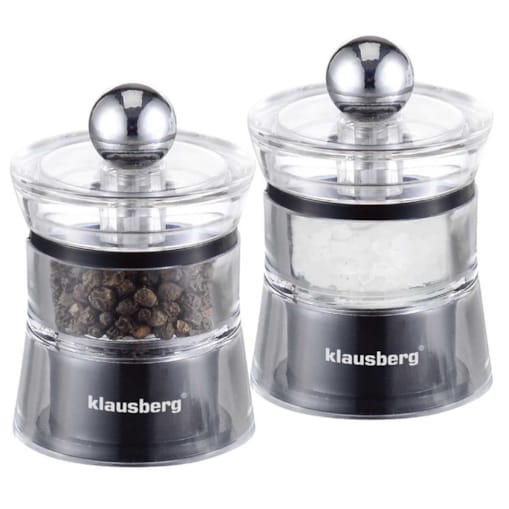Zestaw młynków do soli i pieprzu KLAUSBERG