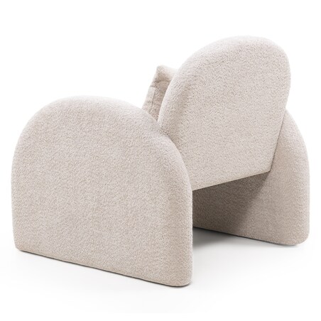 Fotel wypoczynkowy jasnobeżowy Imena