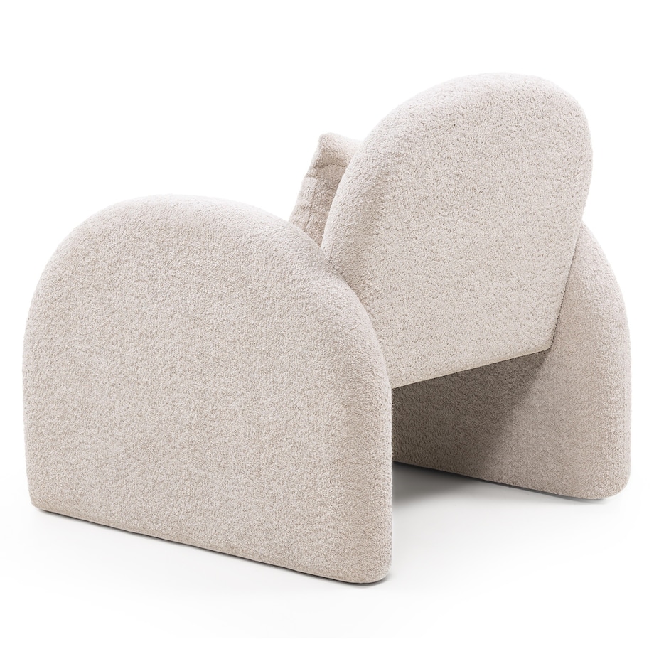 Fotel wypoczynkowy jasnobeżowy Imena