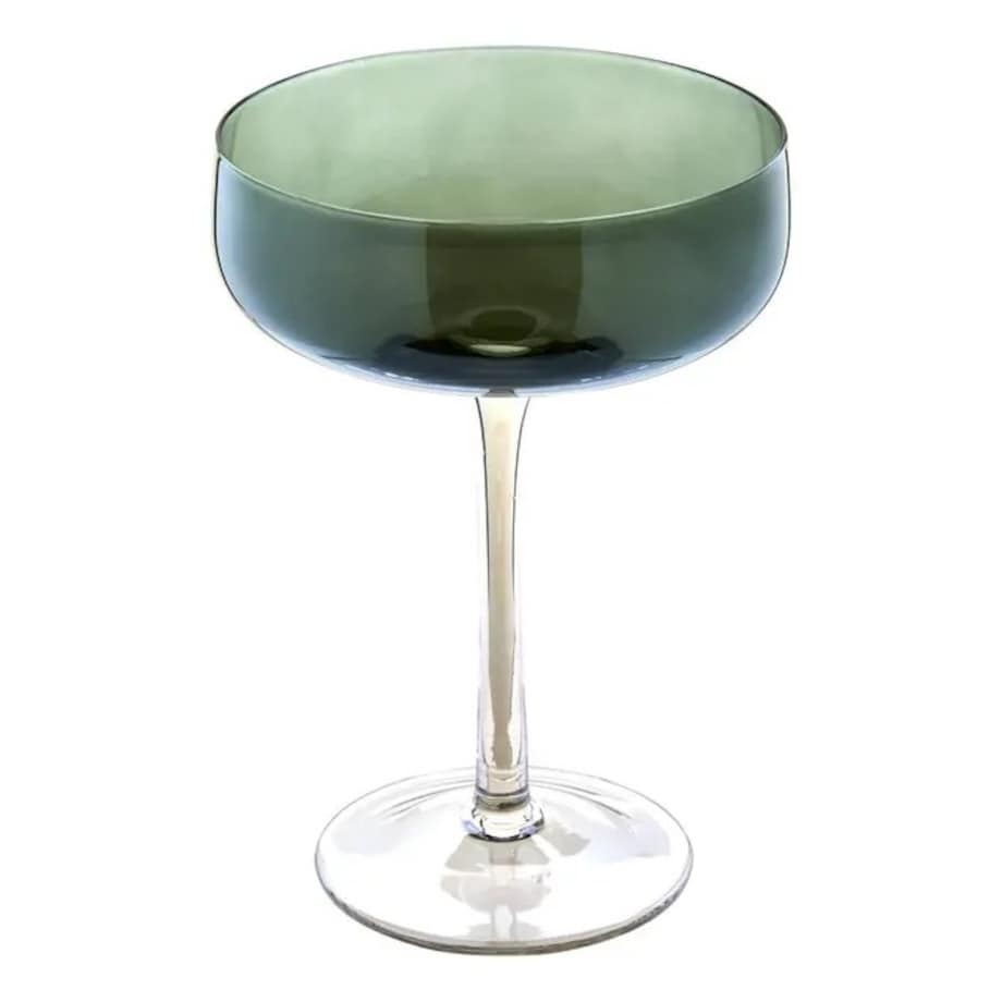 Zestaw 6 kieliszków do szampana Lucia, 250 ml, wielokolorowe