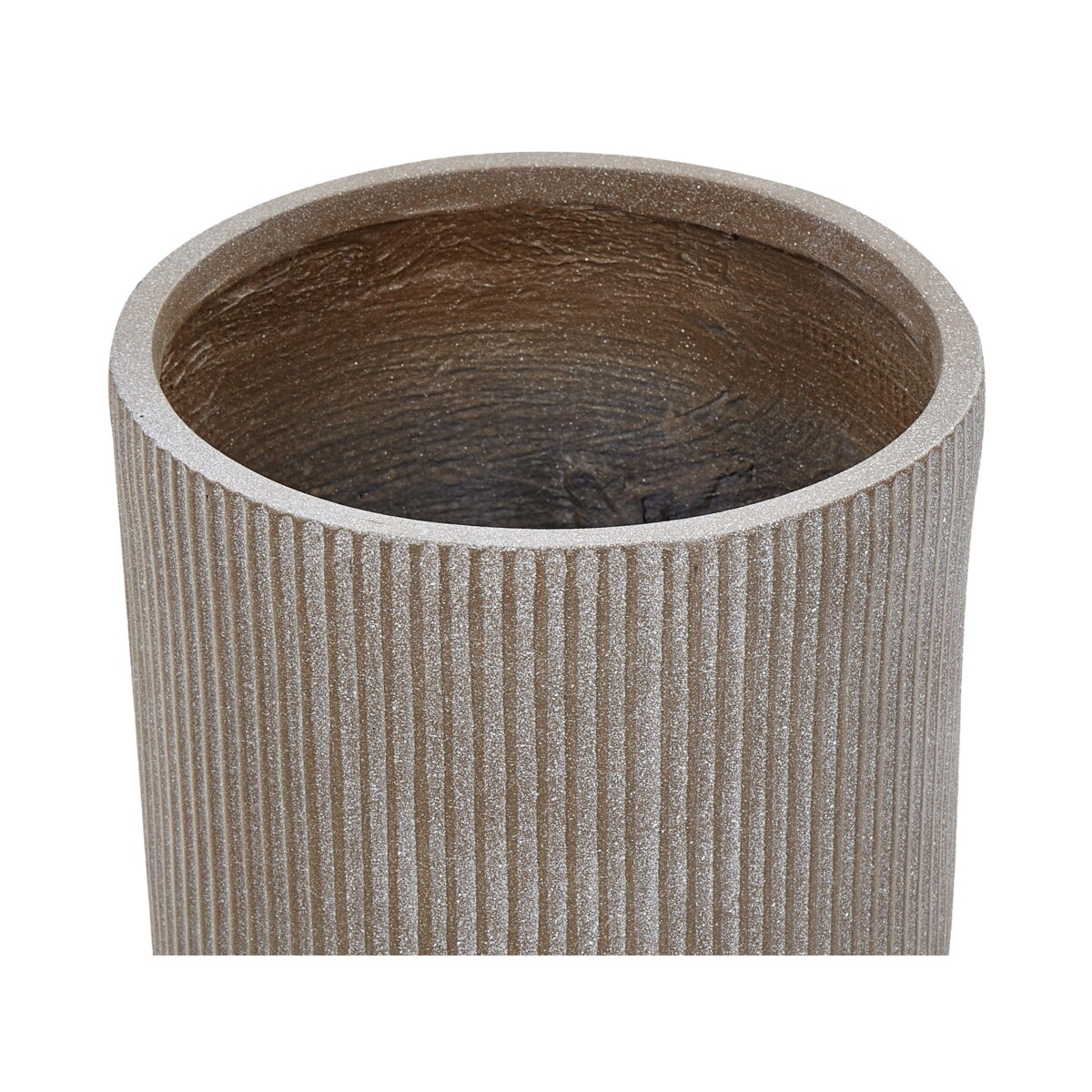 Doniczka ⌀ 30 cm beżowoszara DARIA