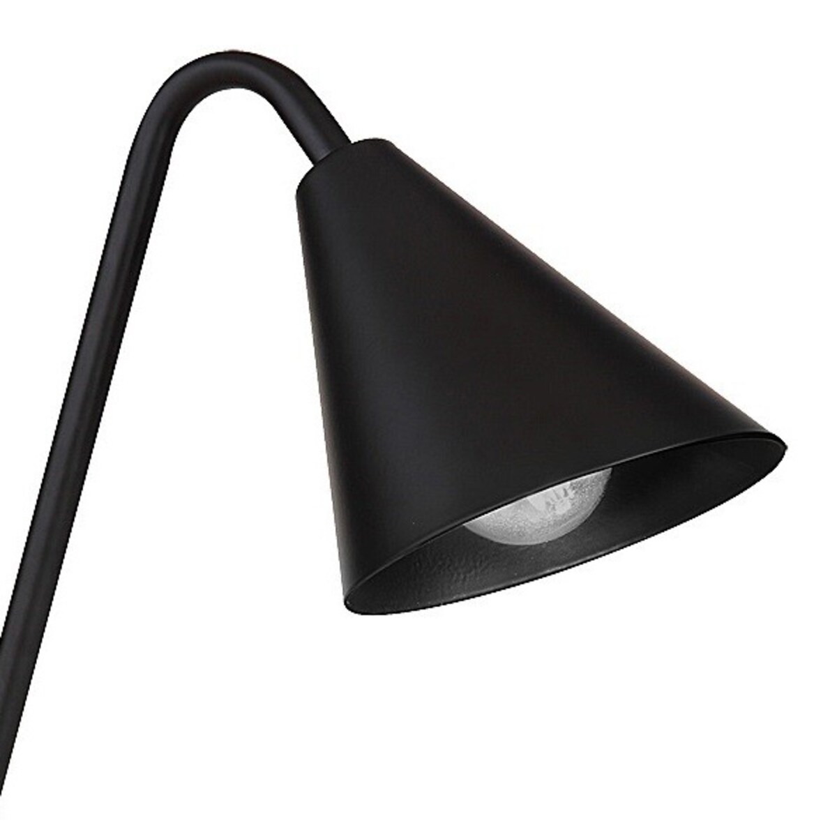 Minimalistyczna lampka stołowa Monty 3088 metalowa do gabinetu czarna