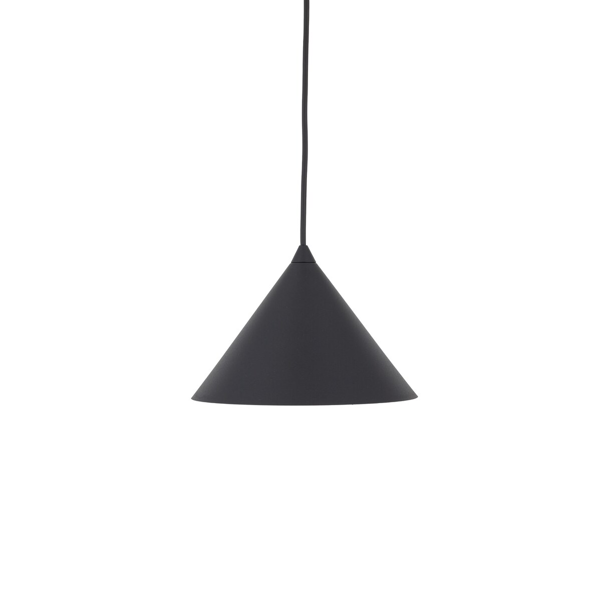 Lampa wisząca TK Lighting CONO BLACK 10058 czarna E27 19 cm regulowana wysokość do 140 cm metalowy klosz