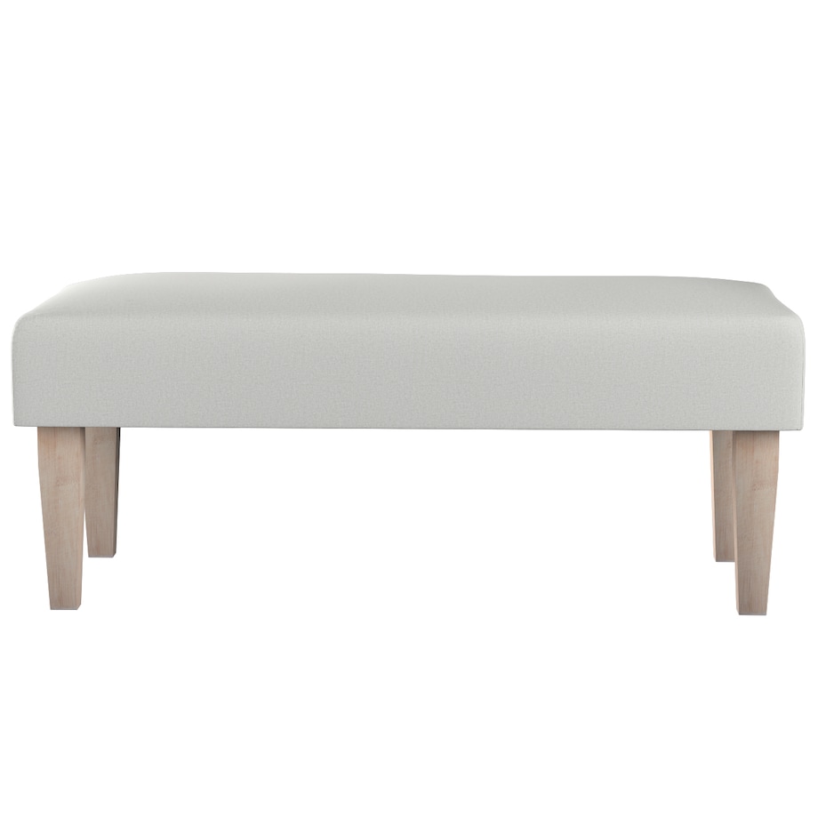 Ławka, jasny popiel, 100 x 40 x 40 cm, Etna