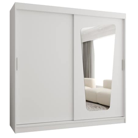 Szafa przesuwna MOKA 200 biały