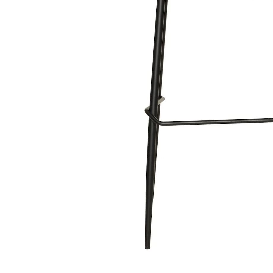 Krzesło barowe, tapicerowane Amago 2 szt. cedrowa zieleń