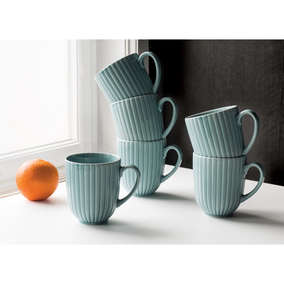 Zestaw 6 kubków 350 ml Daisy Waterfall LBK6 (K6), Lubiana