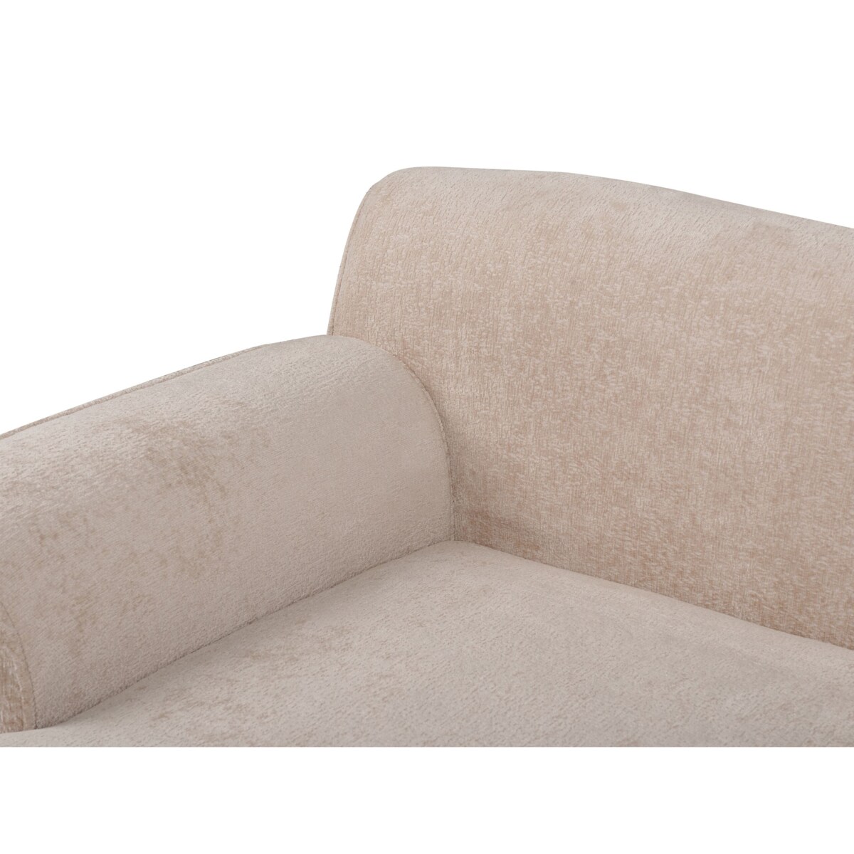 Narożnik szenilowy prawostronny beżowy SIMOS