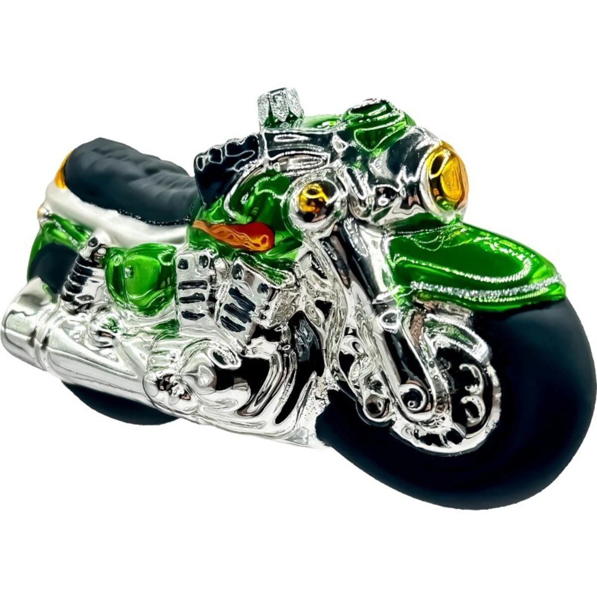 Bombka choinkowa: Motocykl: zielony