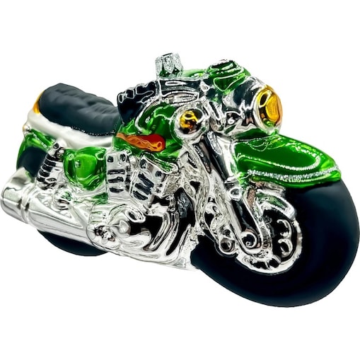 Bombka choinkowa: Motocykl: zielony
