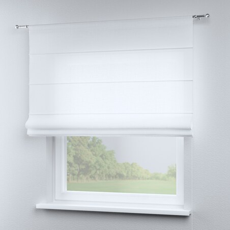 Roleta rzymska Torino 120x170 prześwitująca, biała