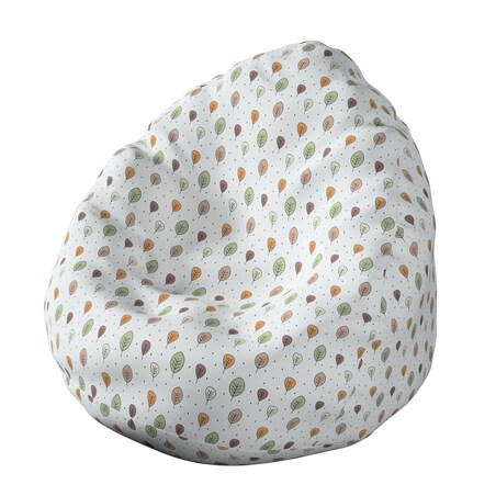 Worek do siedzenia Bowli, ecru-brązowy, Ø60 x 105 cm, Magic Collection