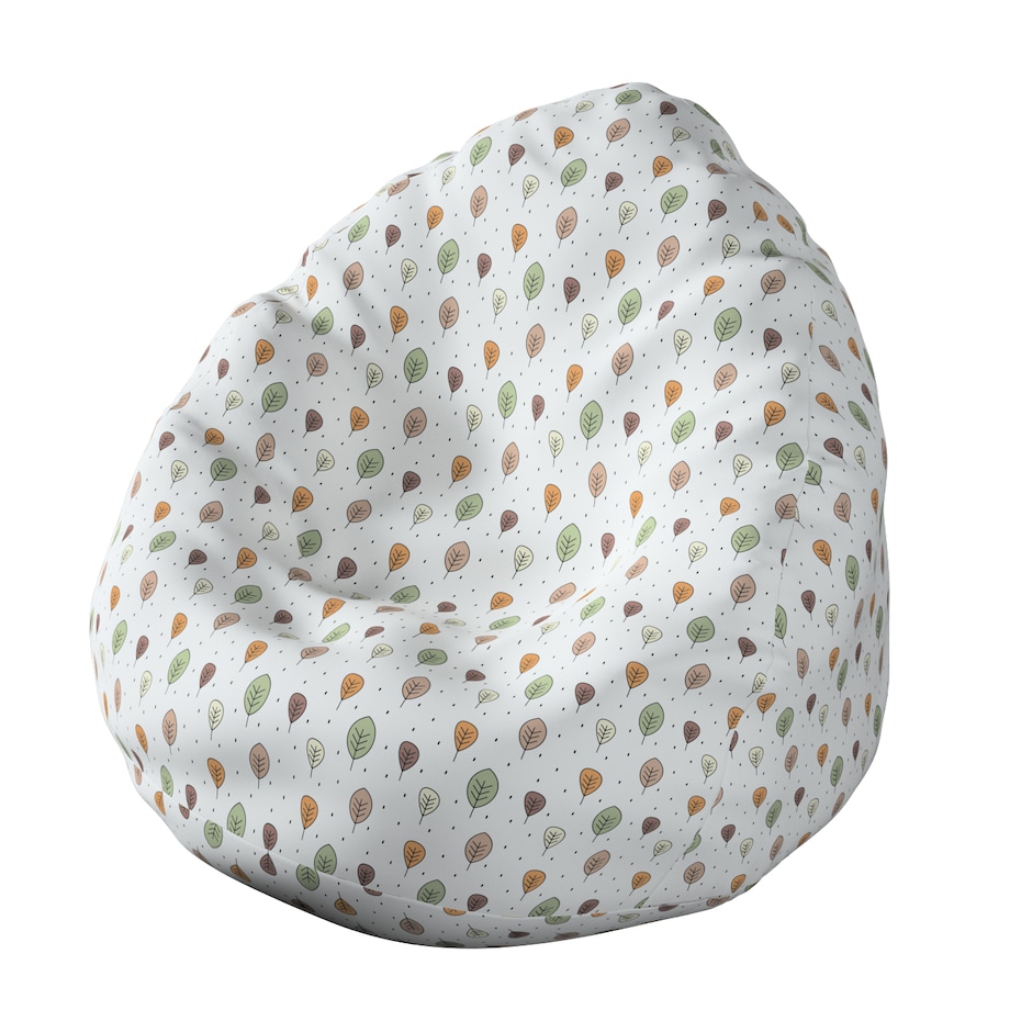 Worek do siedzenia Bowli, ecru-brązowy, Ø60 x 105 cm, Magic Collection