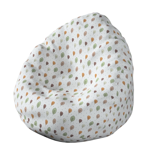 Worek do siedzenia Bowli, ecru-brązowy, Ø60 x 105 cm, Magic Collection