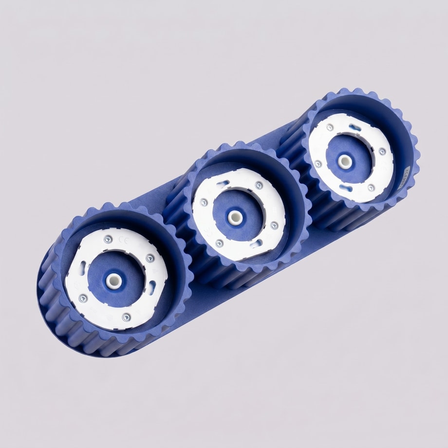 Plafon AURA 3 ultramaryna Gx53