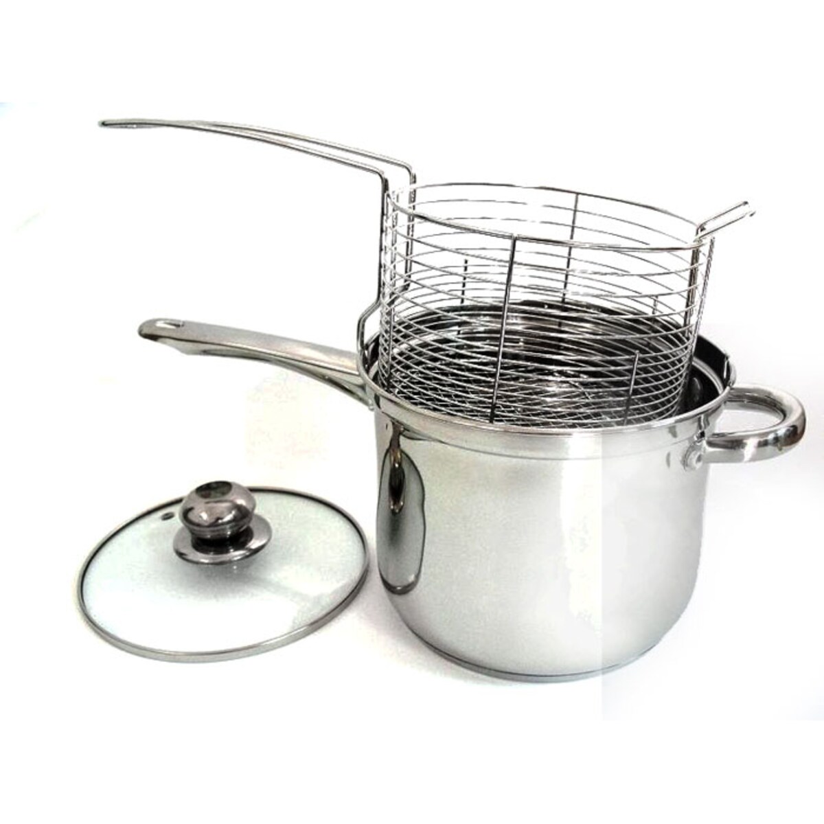 Garnek z koszykiem do smażenia 3.6L 18cm BRUNBESTE