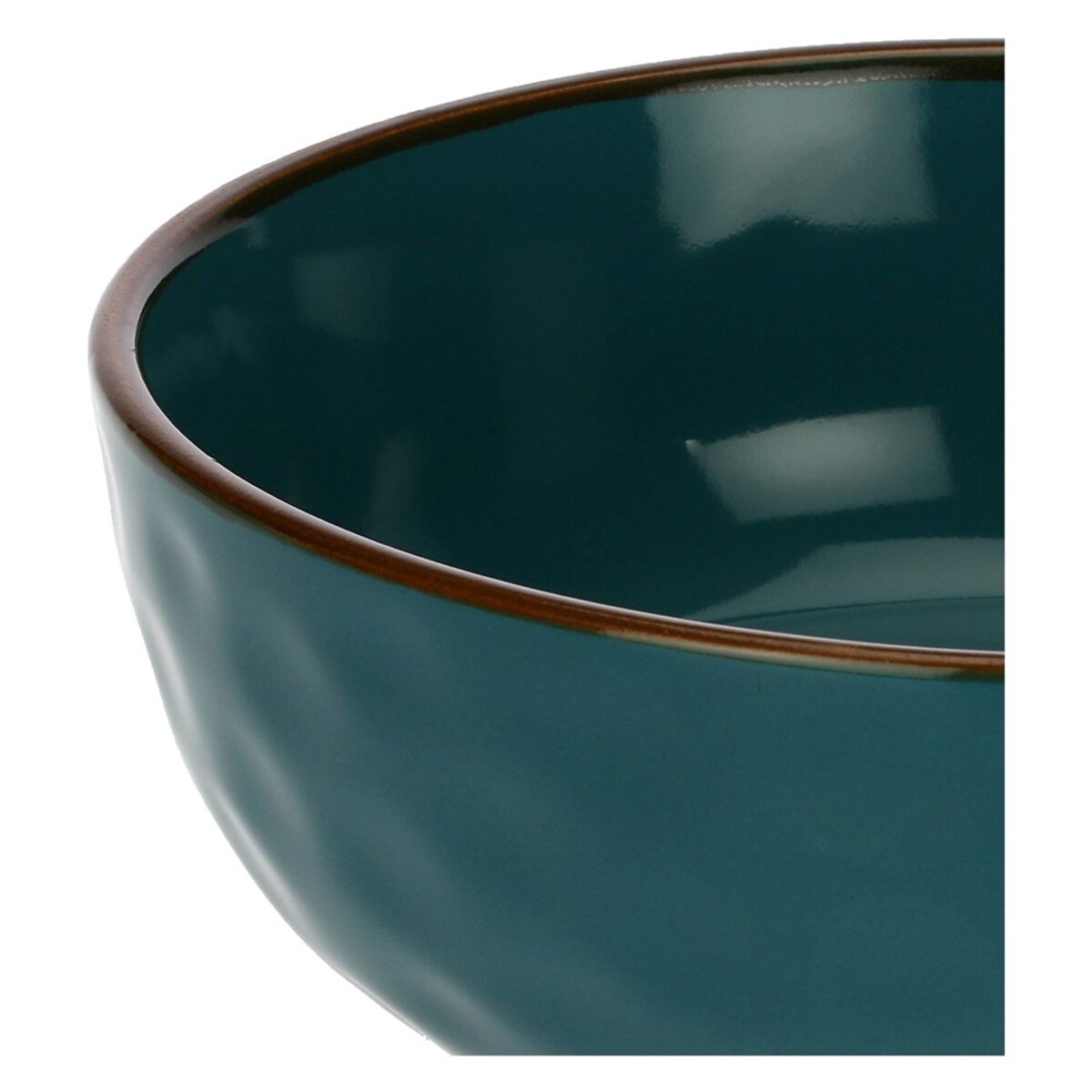 Zestaw 4 misek do sałatek Concerto Ottanio - Niebiesko-zielony, 20 cm