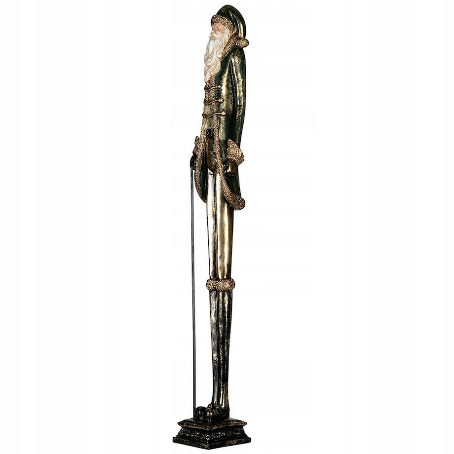 ŚWIĘTY MIKOŁAJ FIGURKA 80cm DUŻA WYSOKA ŚWIĄTECZNA BOŻE NARODZENIE ŚWIĘTA